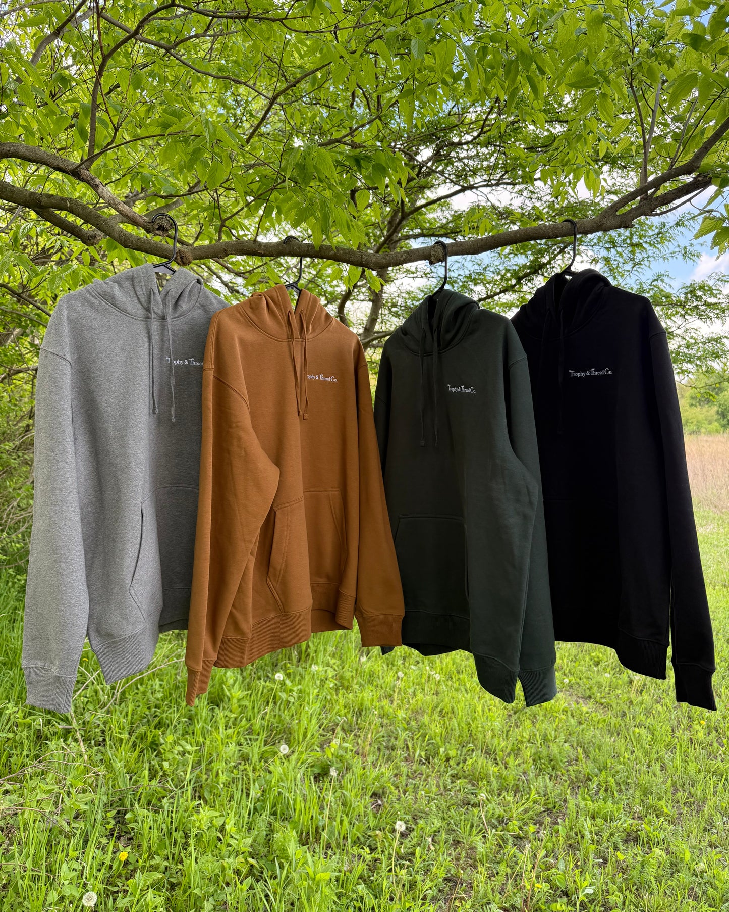 Heavyweight Hooded Sweatshirt With Logo