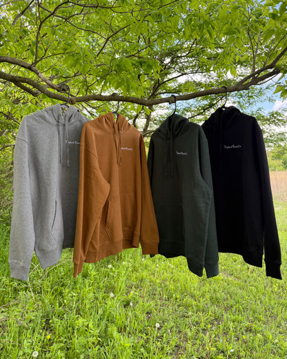 Heavyweight Hooded Sweatshirt With Logo