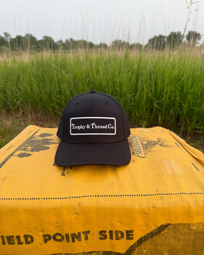 Black Hat With Logo Patch