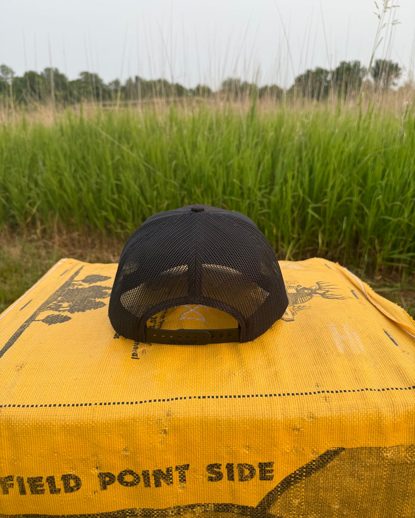 Black Hat With Logo Patch